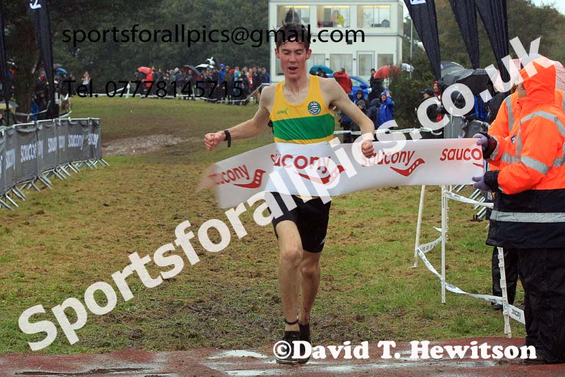 Mens Under-17s 2023 National Cross Country Relays, Berry Hill Park, Mansfield.  Photo: David T. Hewitson/Sports for All Pics